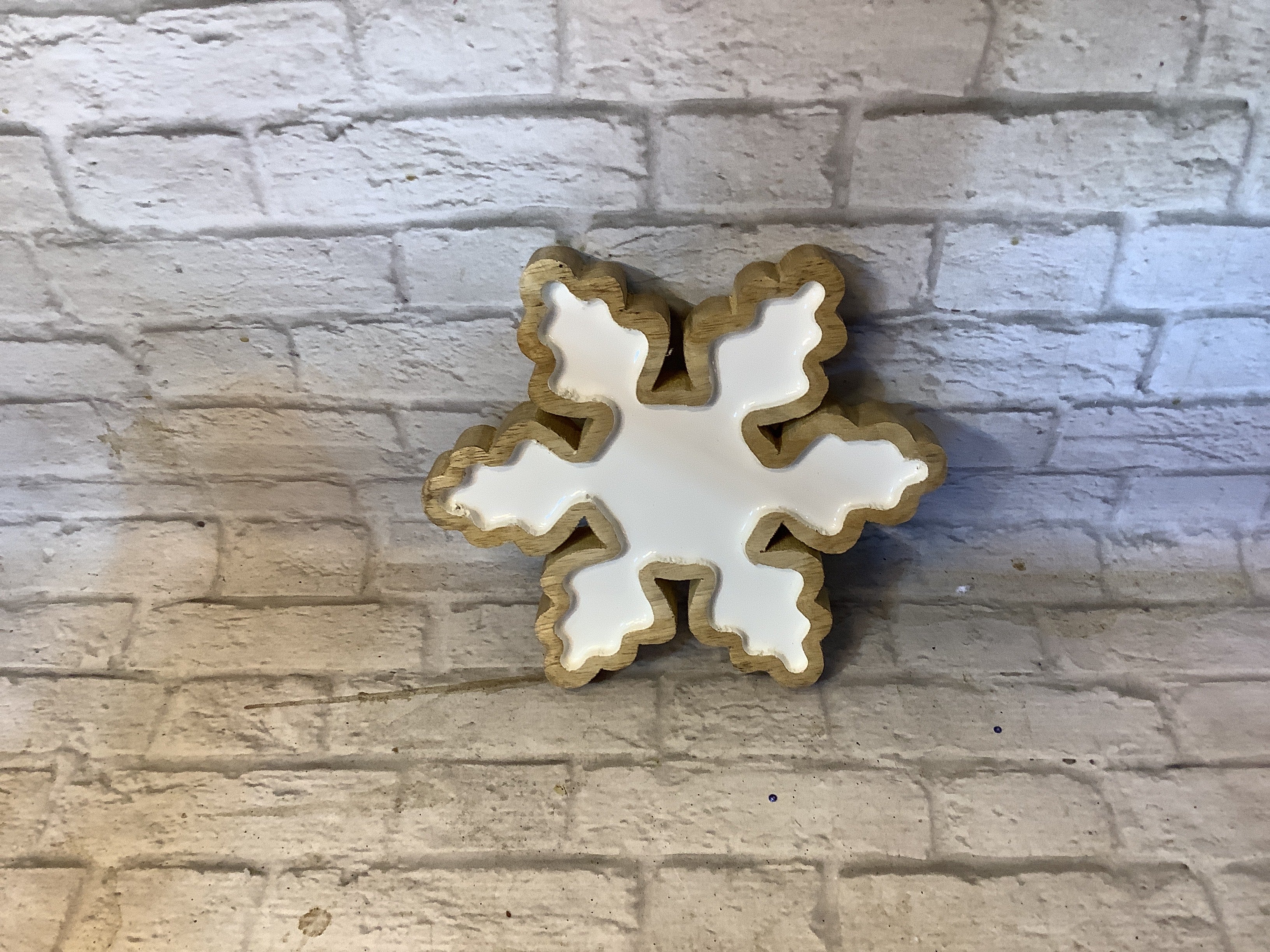 K Small snowflake tray