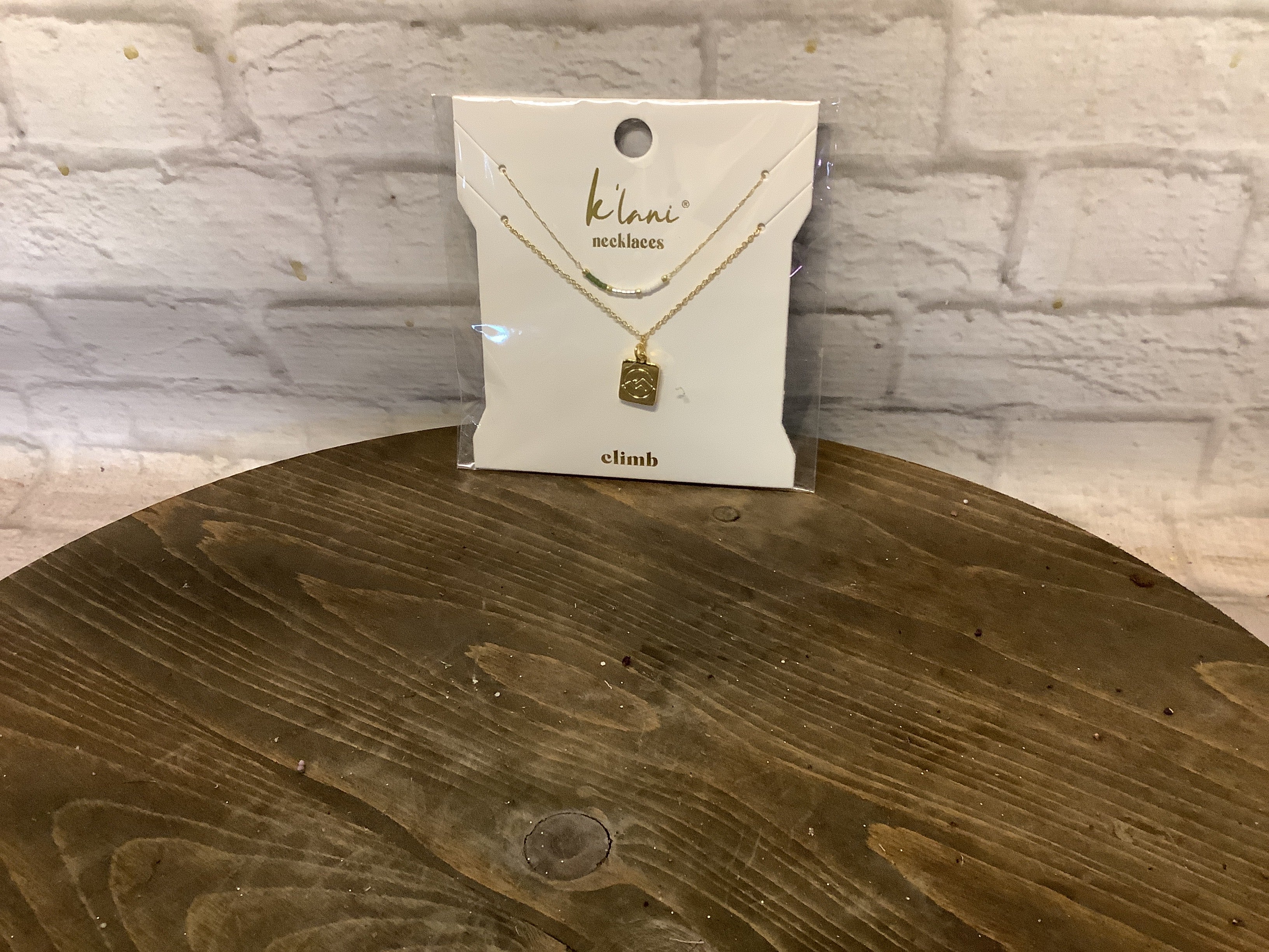 K climb necklace
