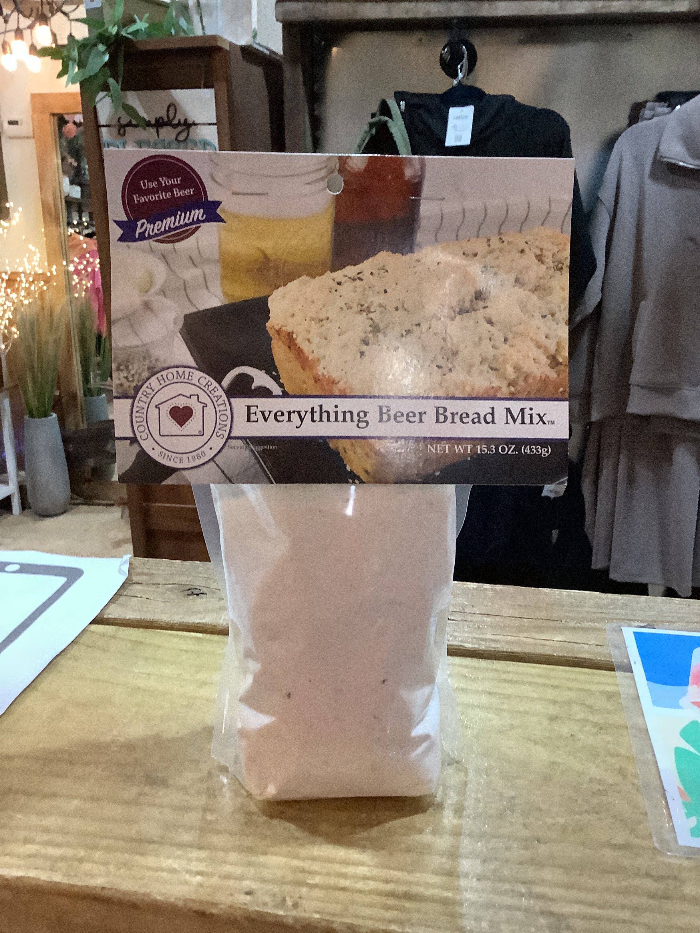 K-Everything beer bread mix