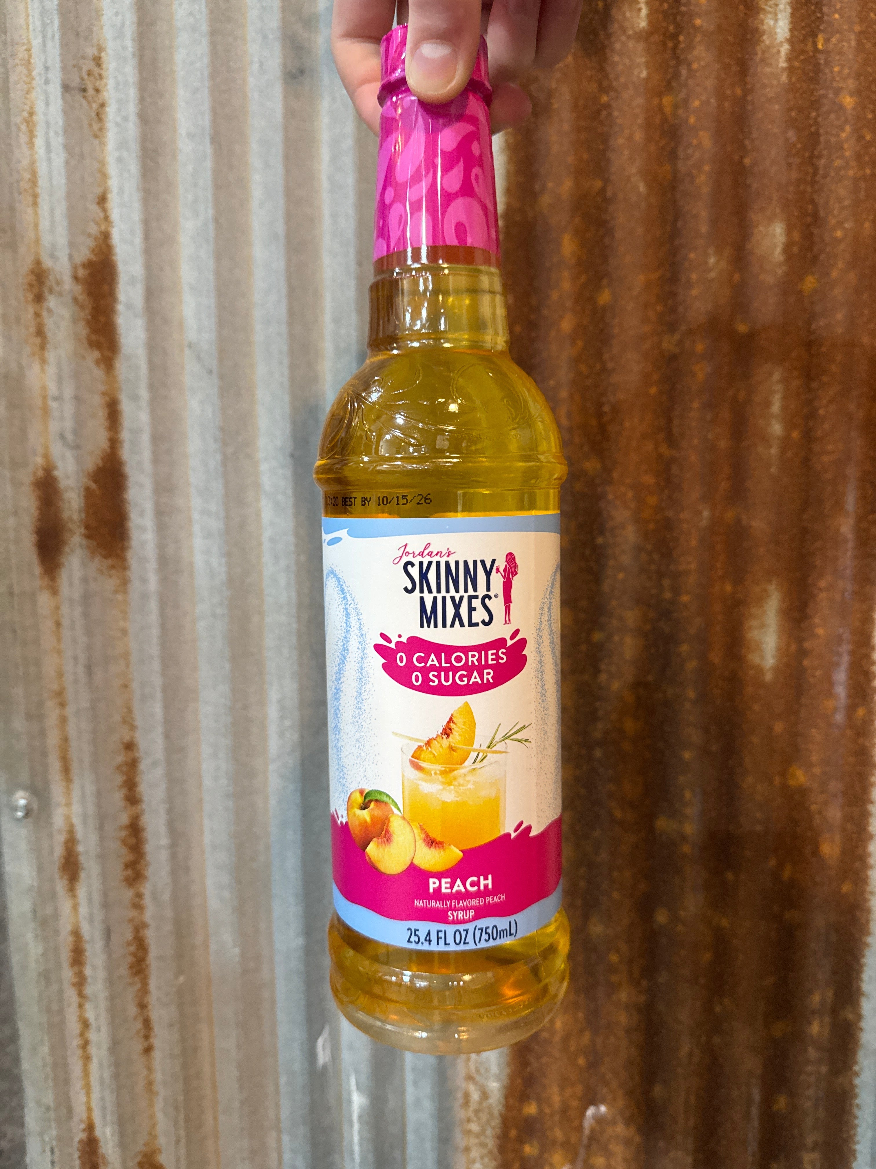 K Peach Skinny Syrup