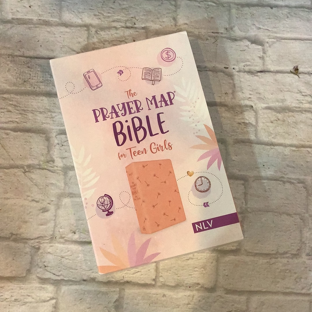 K The Prayer Map Bible for Teen Girls Book