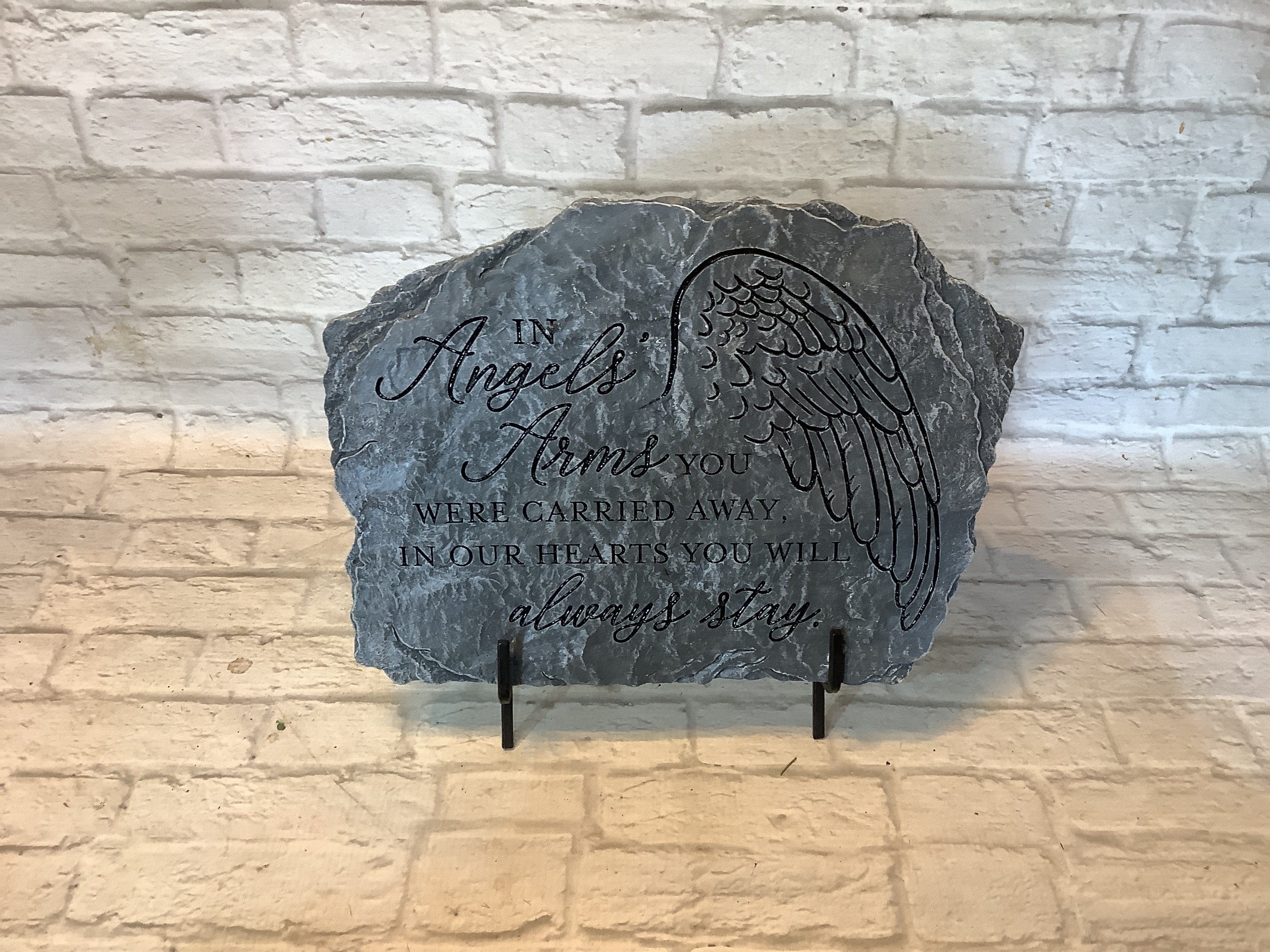 K angel’s arms garden stone
