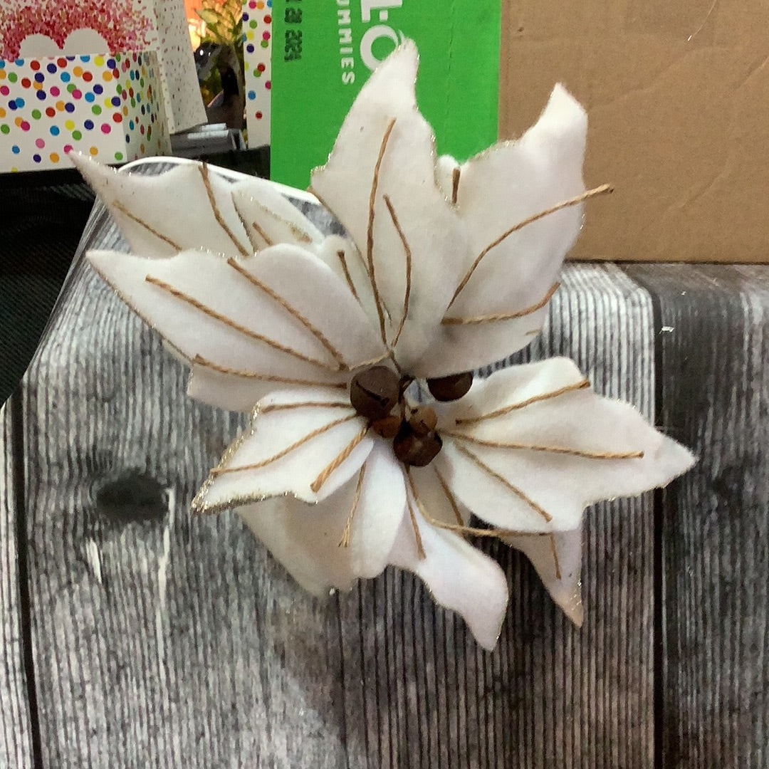 K 28” Felt Jute Bell Point Stem