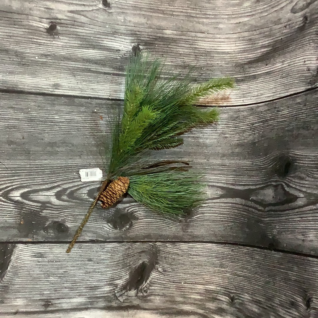 K Small Pine Spray with Cones