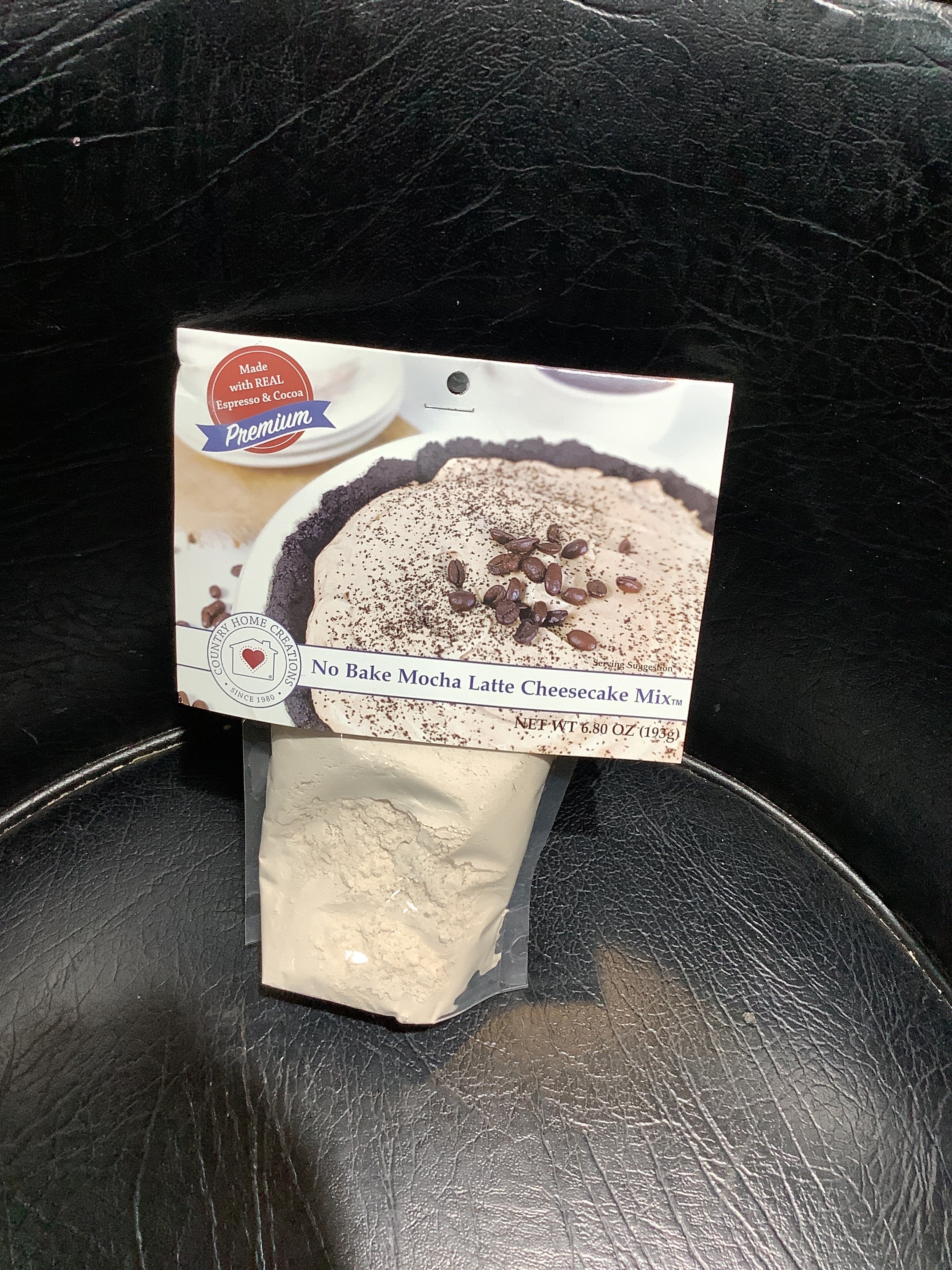 No bake mocha latte cheesecake mix-K
