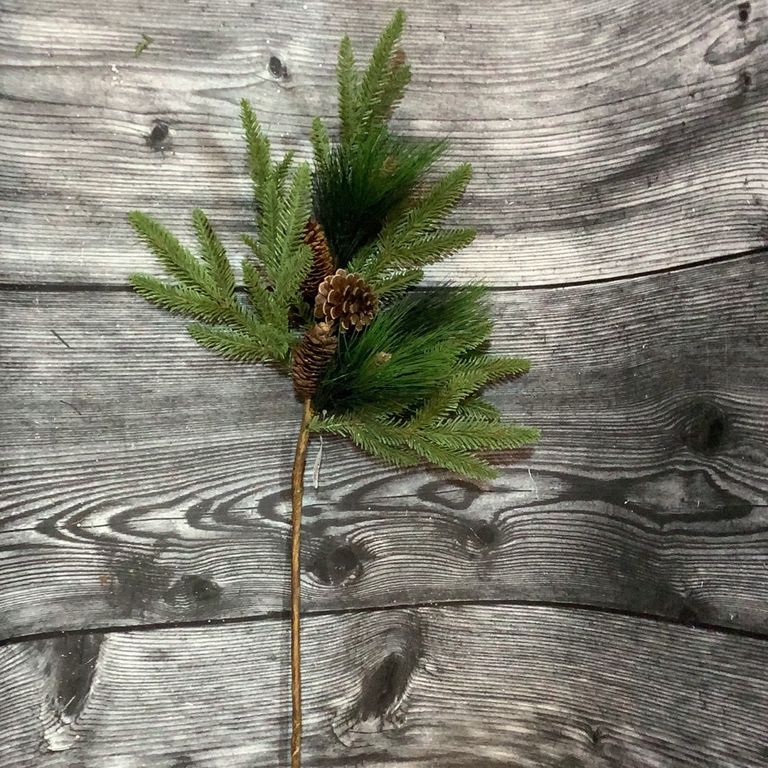 33” Fir Mix with Cone Spray