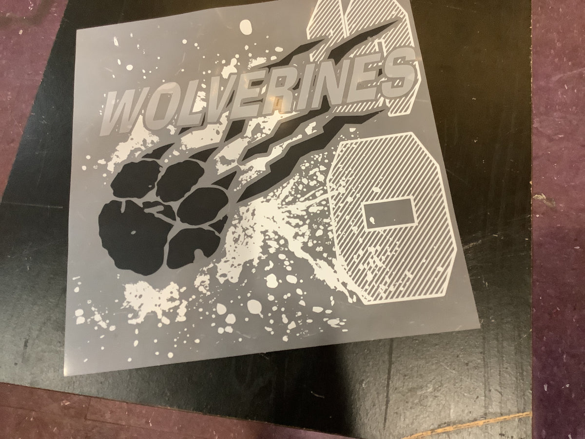 K-Wolverine claw graphic