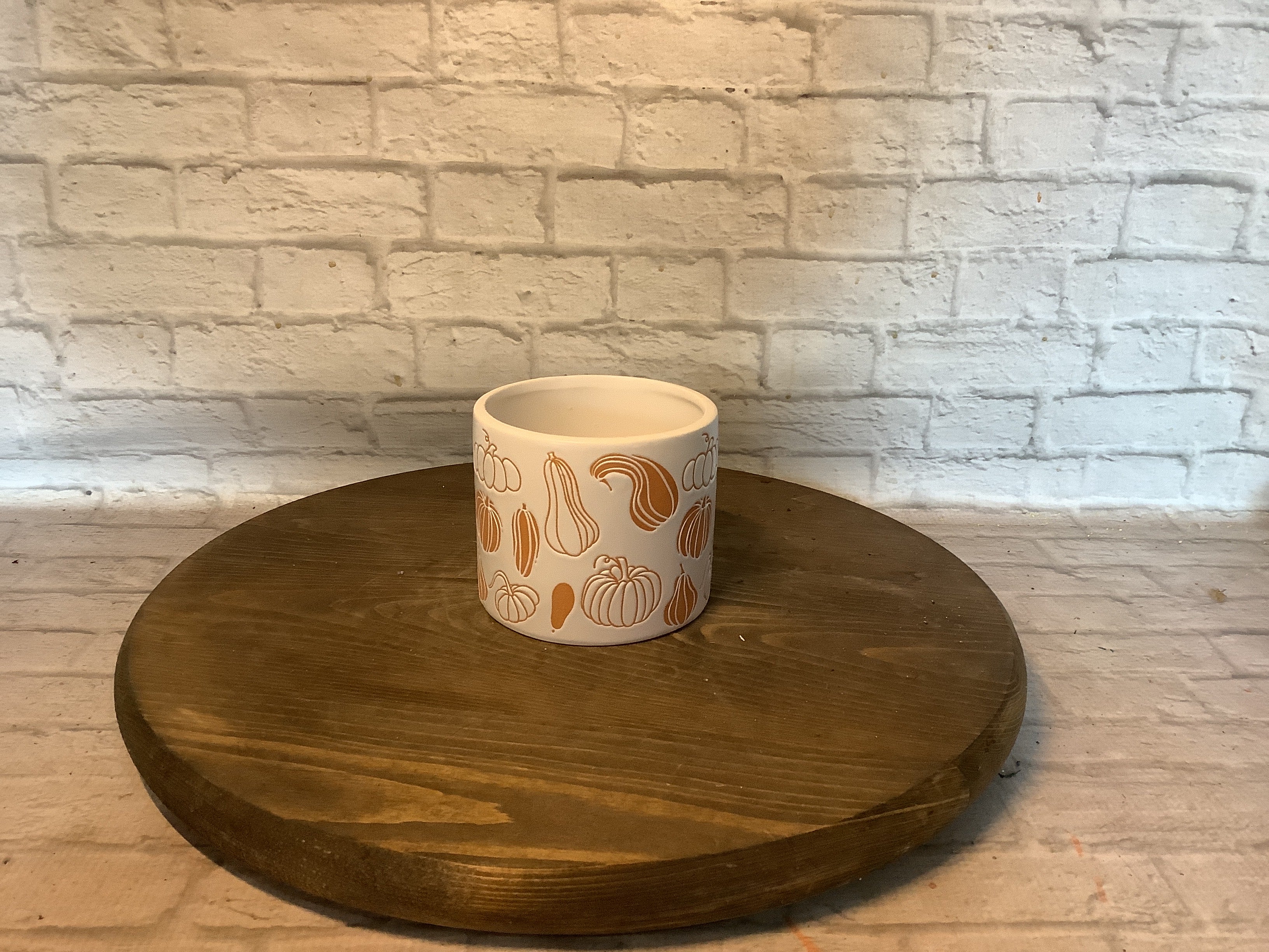 K lg pumpkin vase