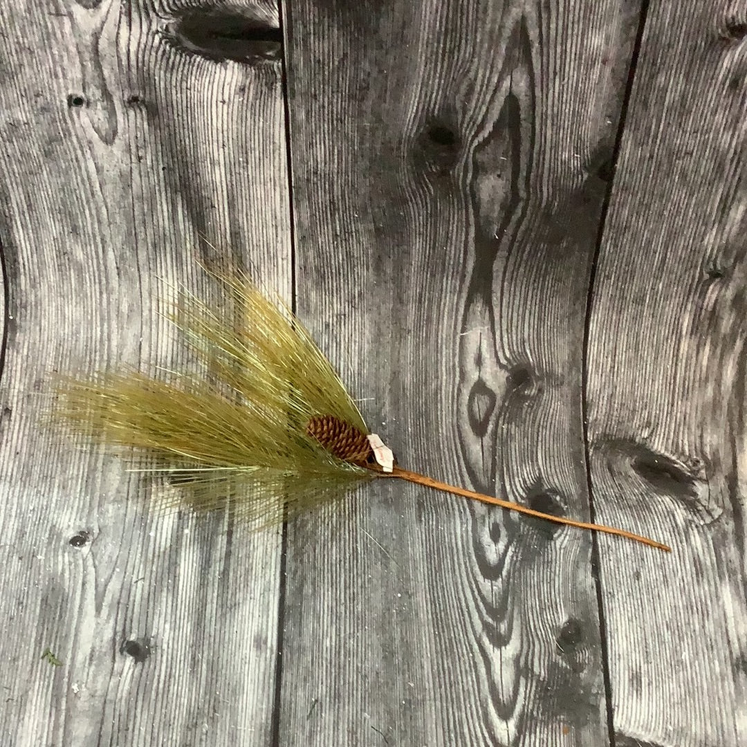 K 26” Pine with Cone Spray