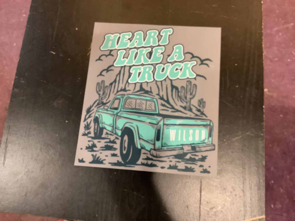 K Heart like a Truck