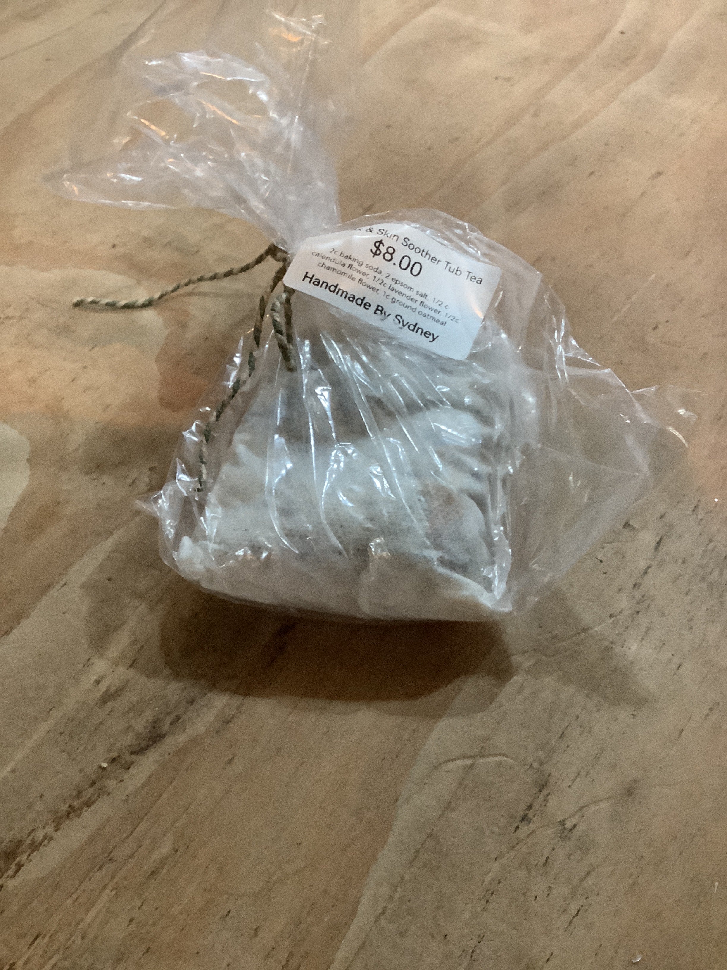 S-Tub tea, teabag