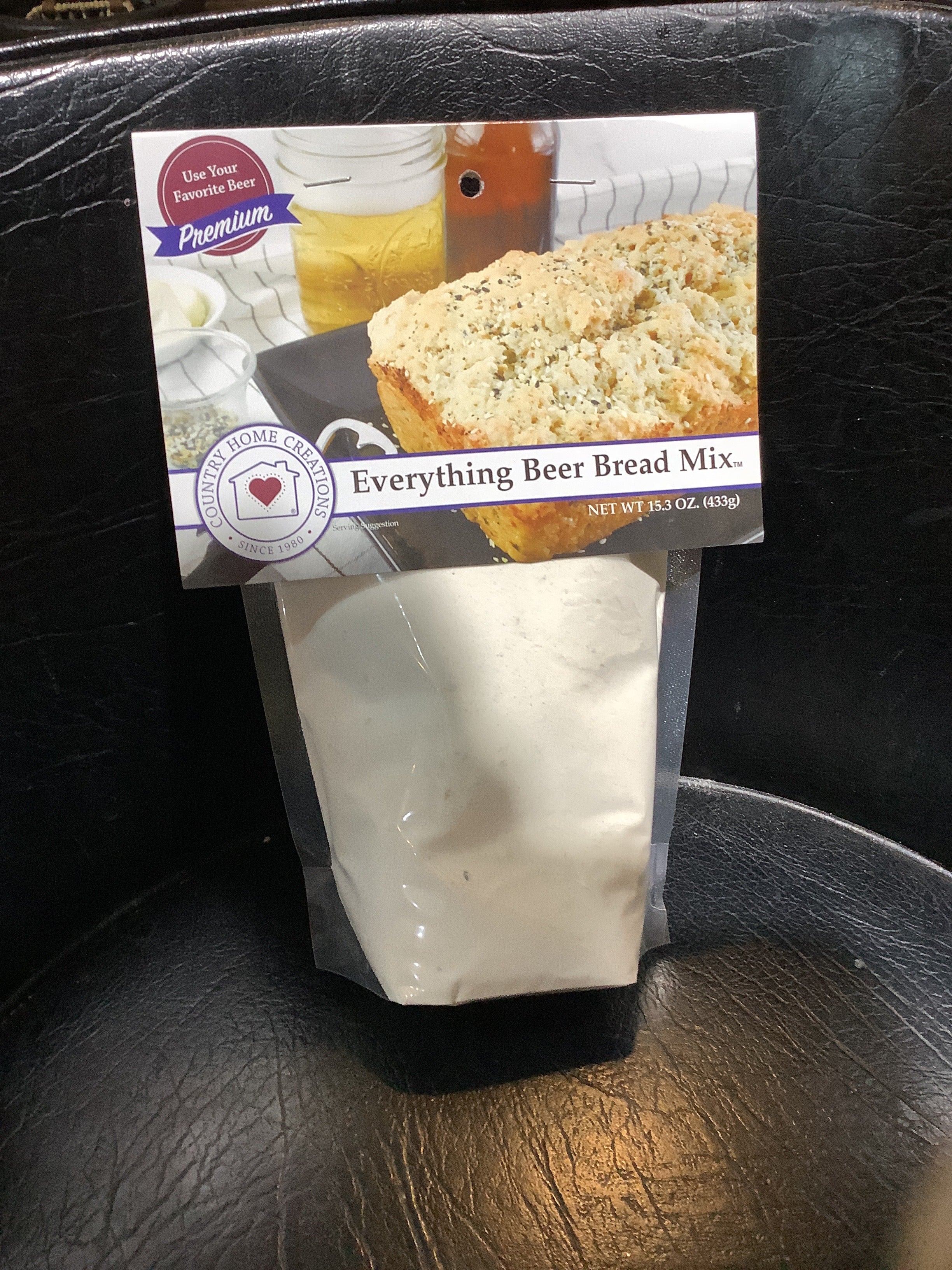 Everything beer bread mix -K