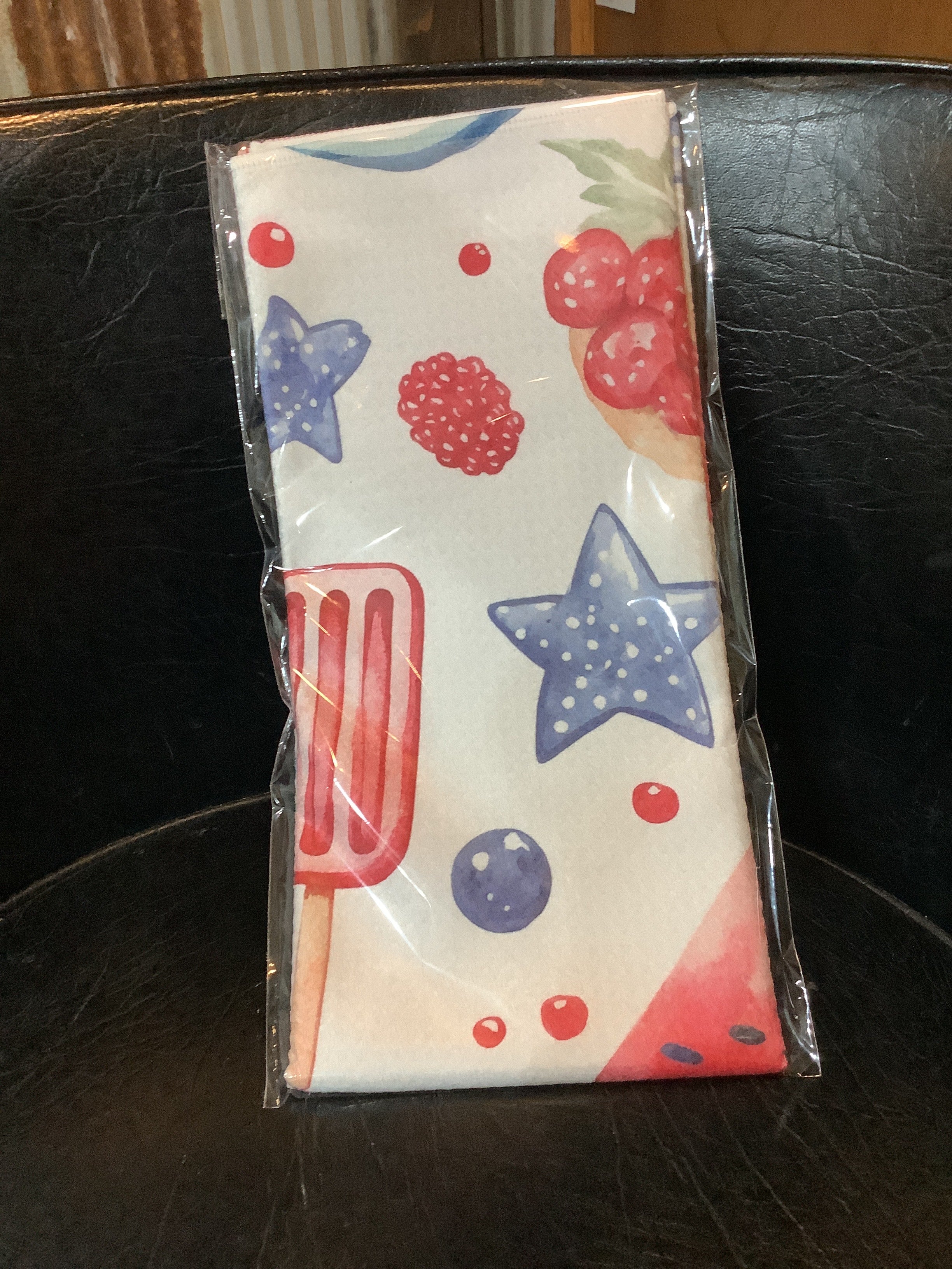 K-Sweet summertime waffle weave kitchen towel, Canary Road