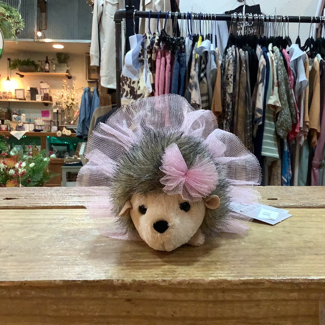 K Pink Swirl Hedgehog & Tutu