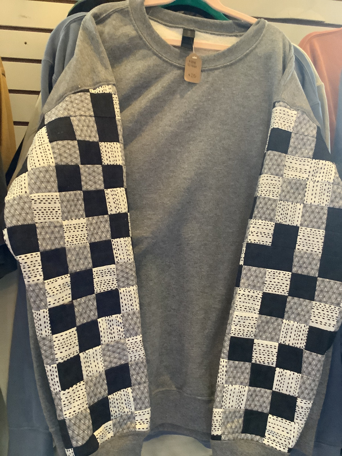 K Patchwork sweatshirt