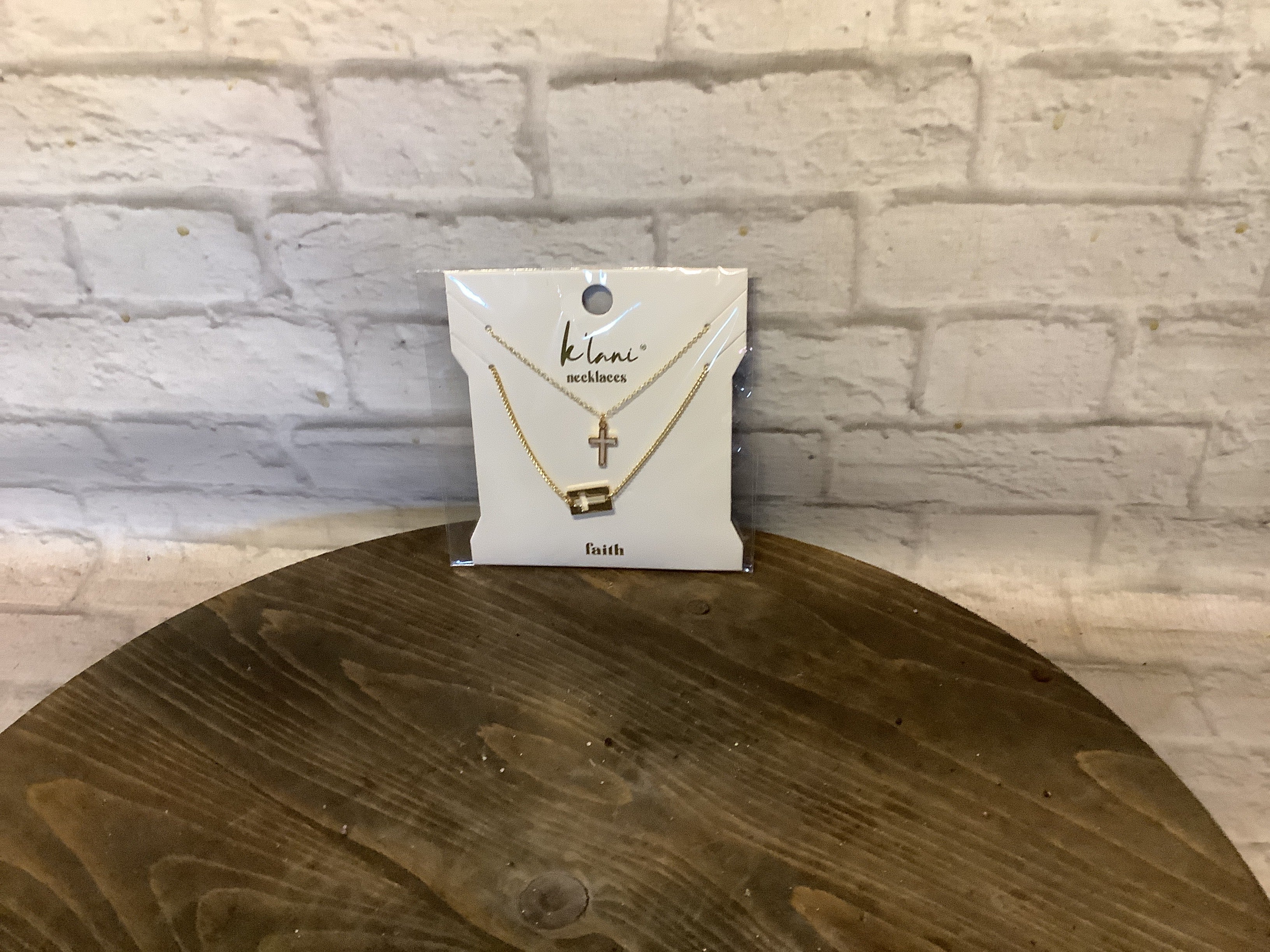 K faith necklace