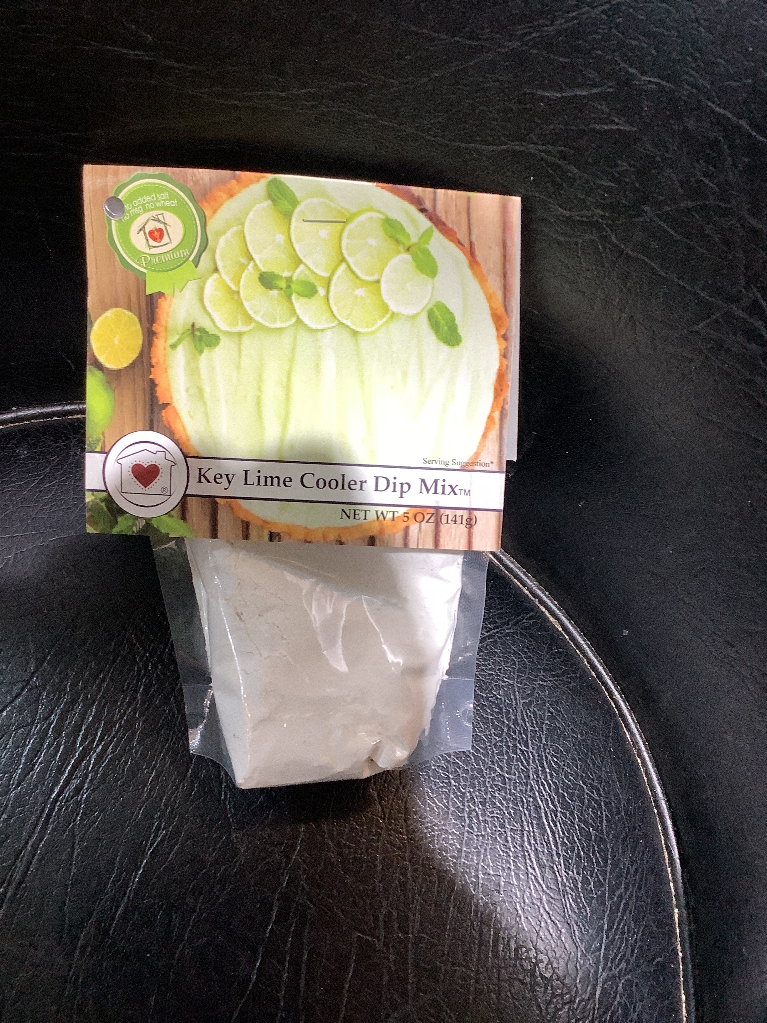 Key lime cooler dip mix -K