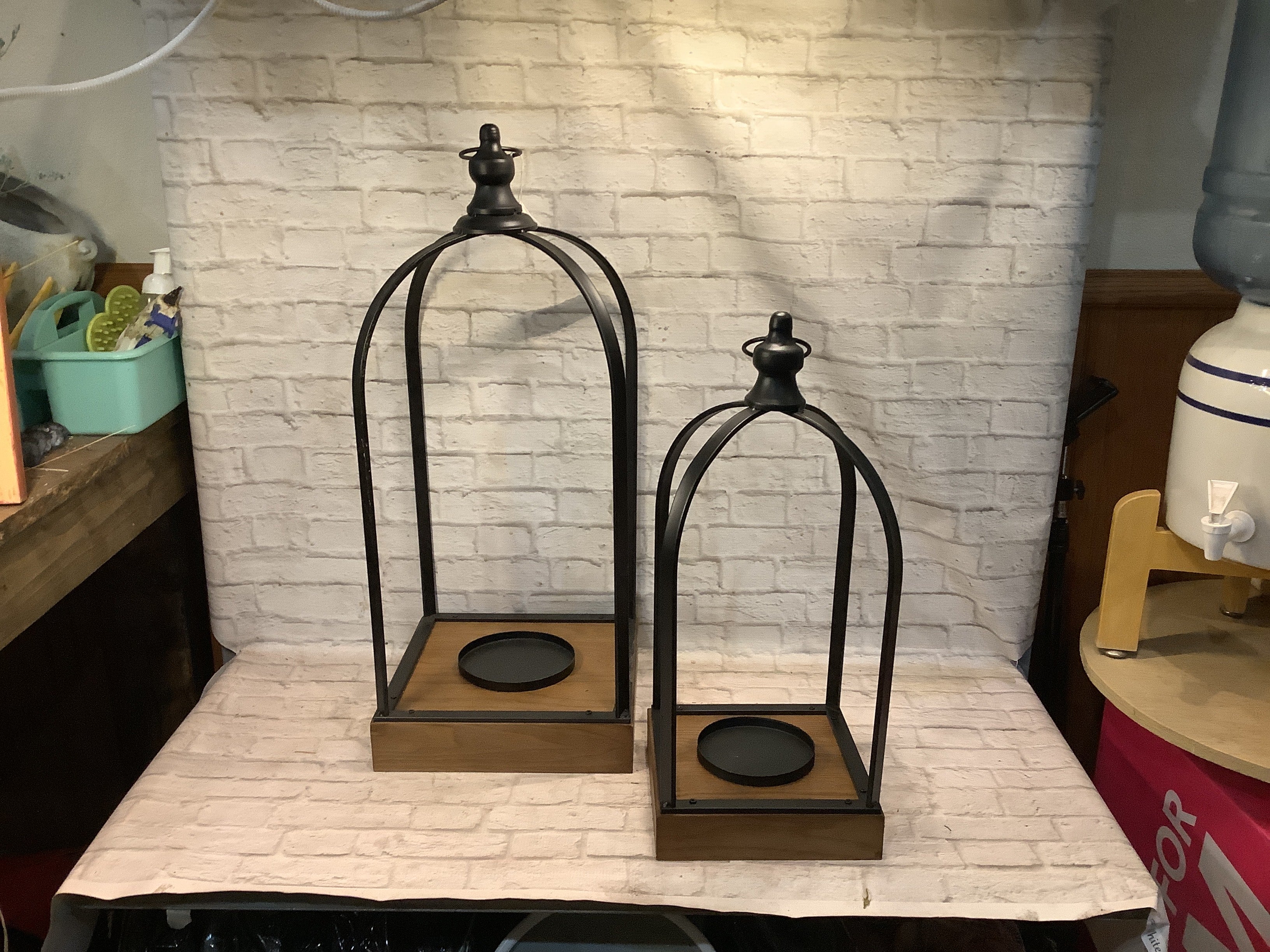 K Metal Arch Terrarium Set