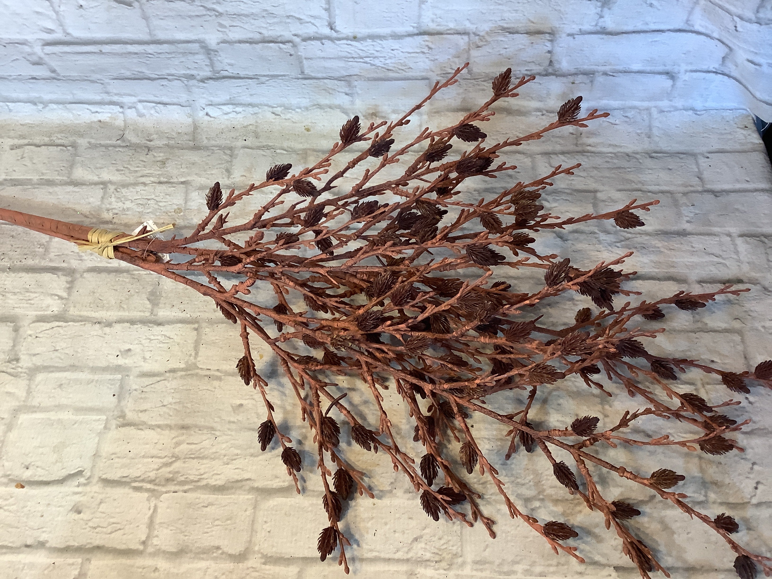 K 35” Pinecone branch bundle