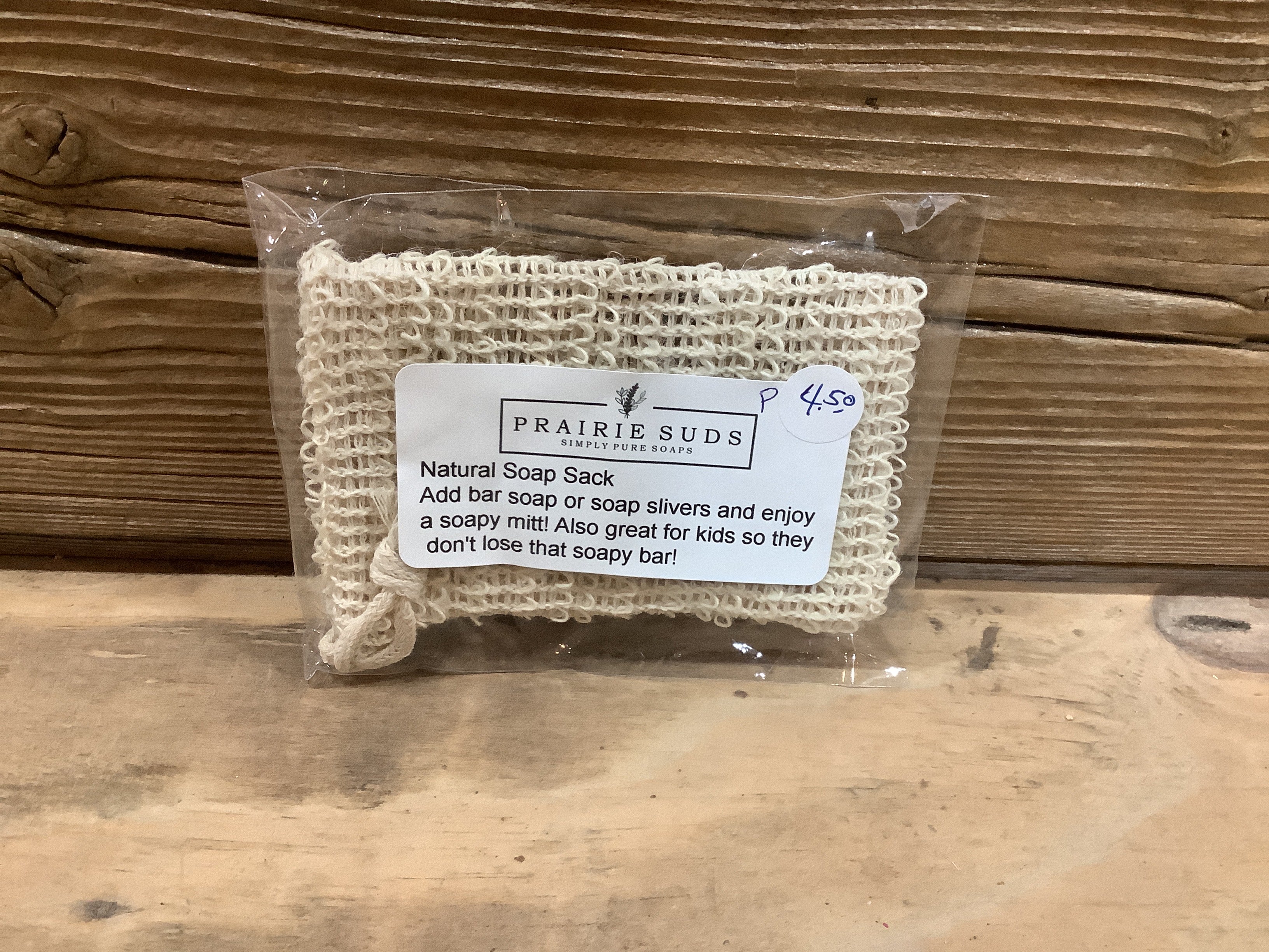 P Natural Soap Sack