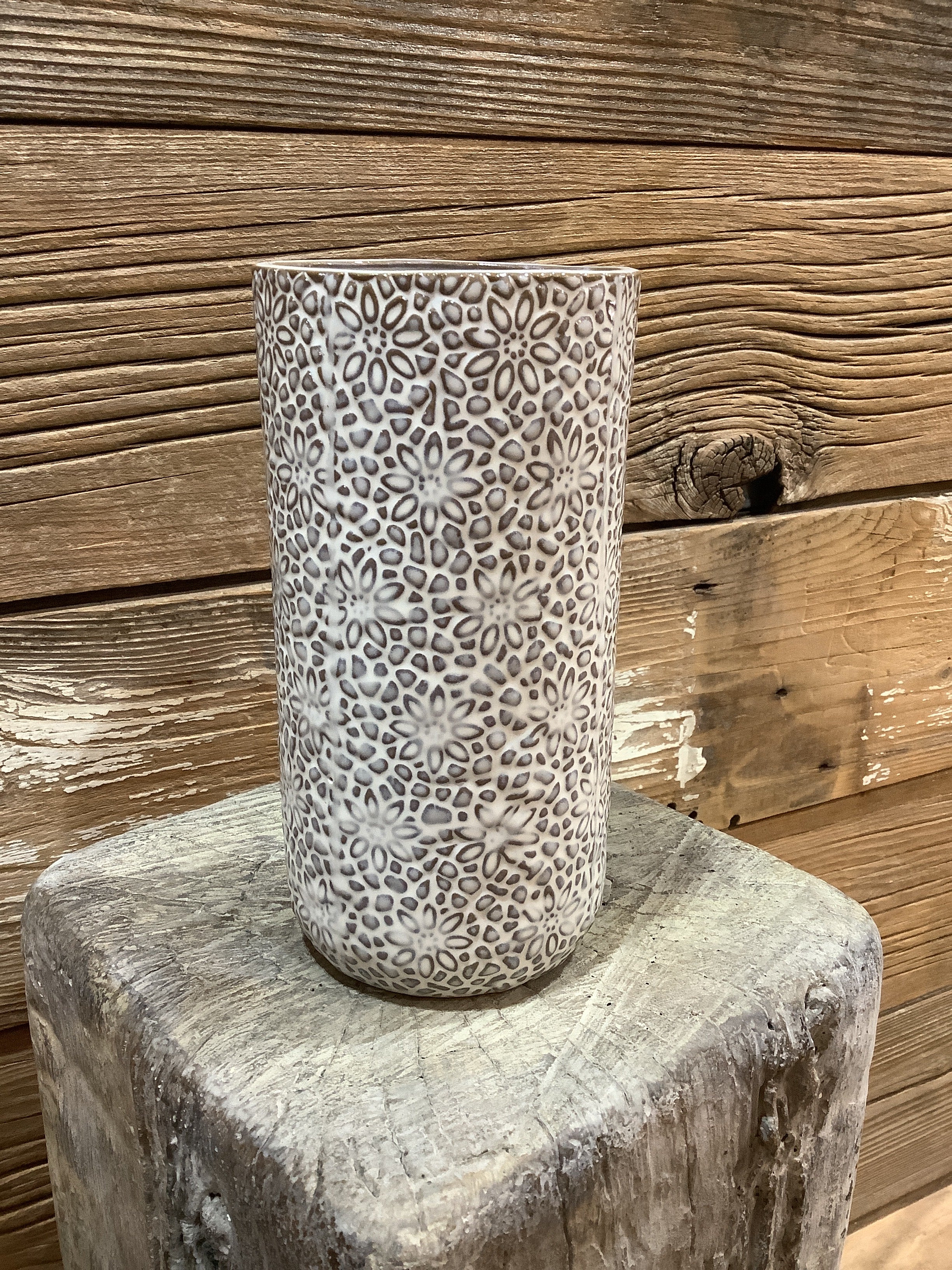 Tall Ceramic Planter