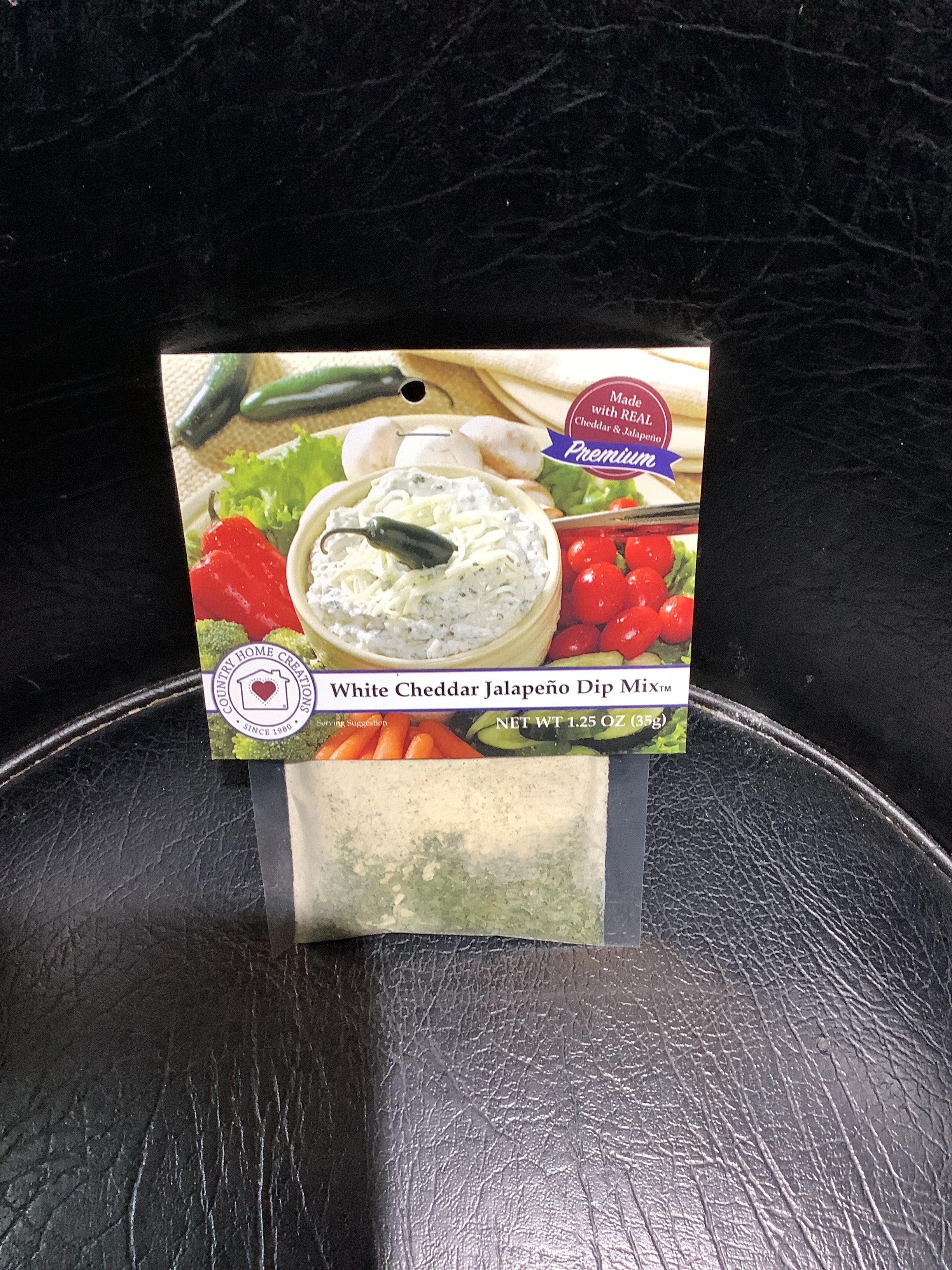 White cheddar jalapeño dip mix- K