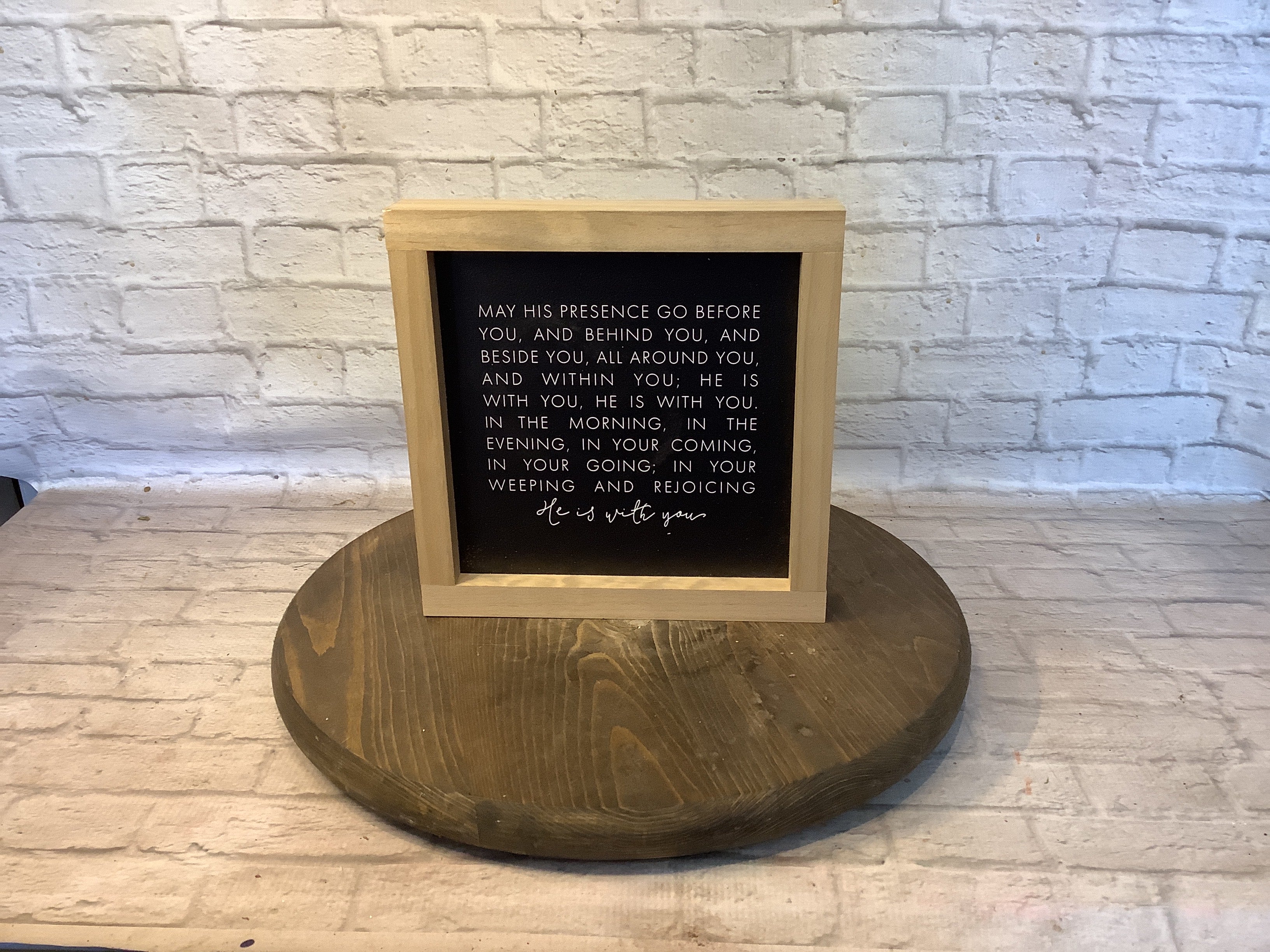 May his presence sign