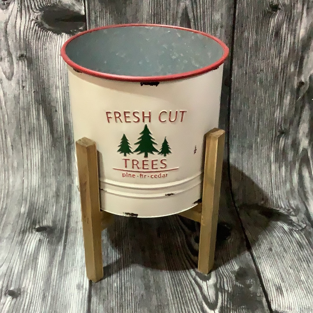 K Small Fresh Cut Trees Planter