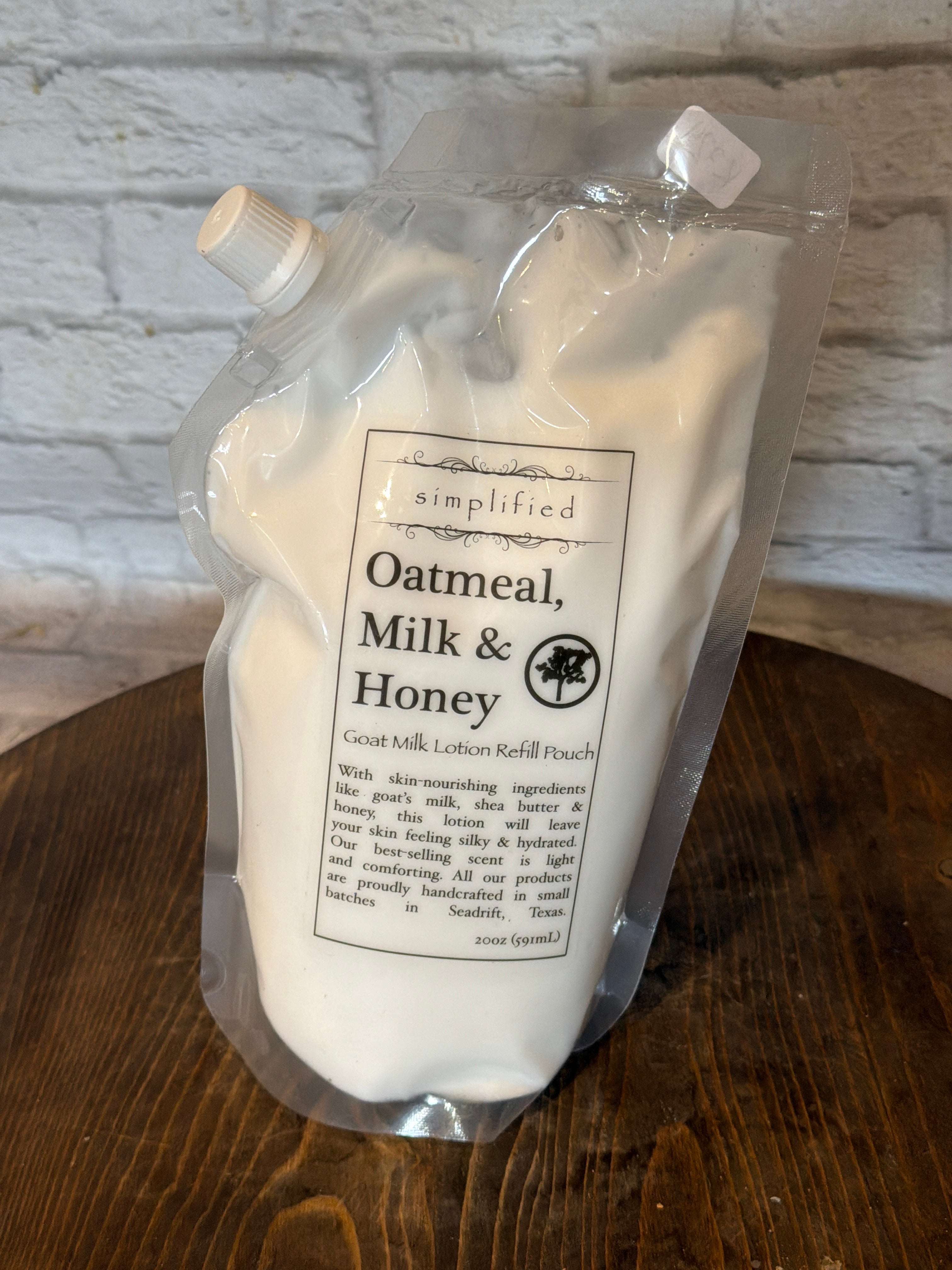 K refill oatmeal milk & honey lotion