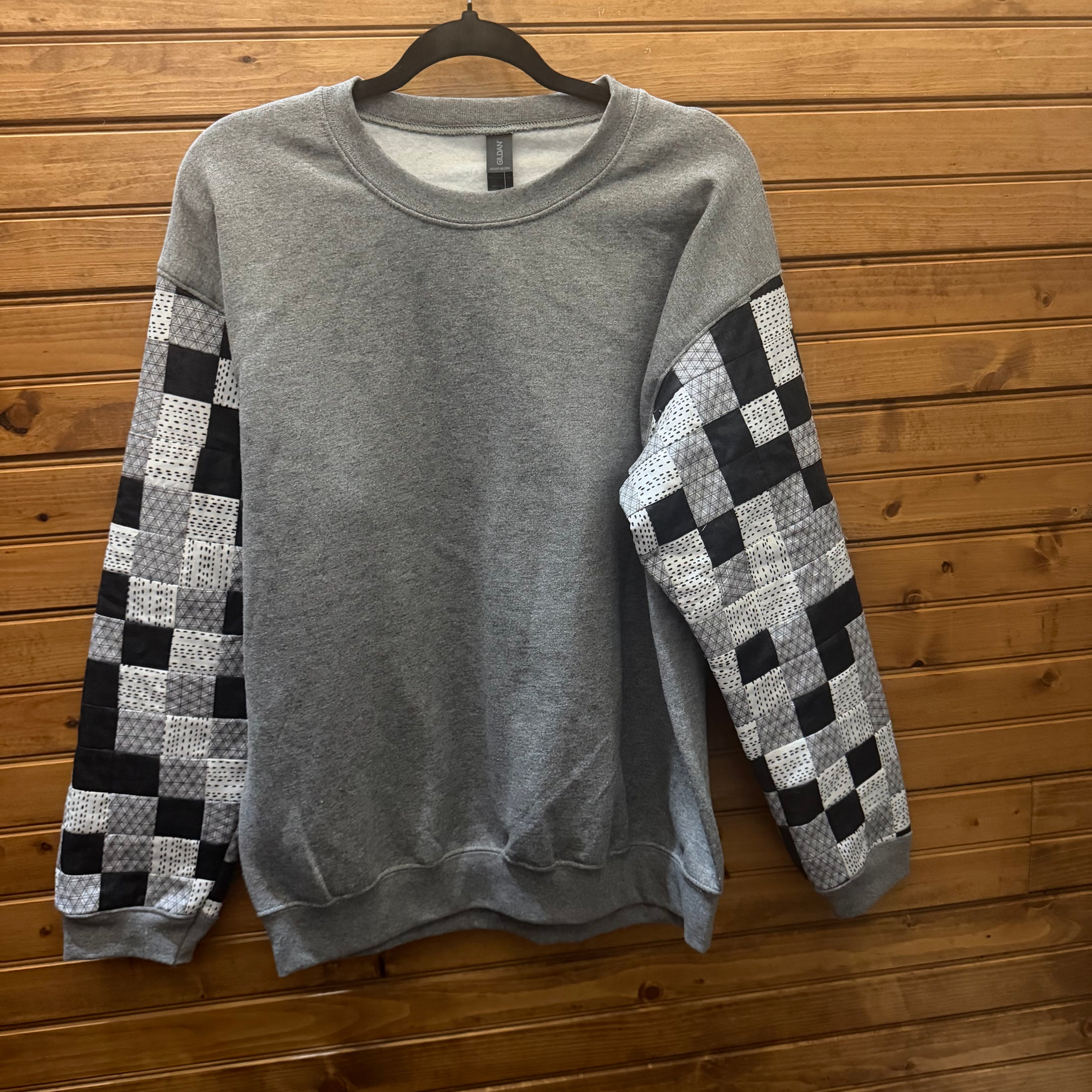 K Patchwork sweatshirt