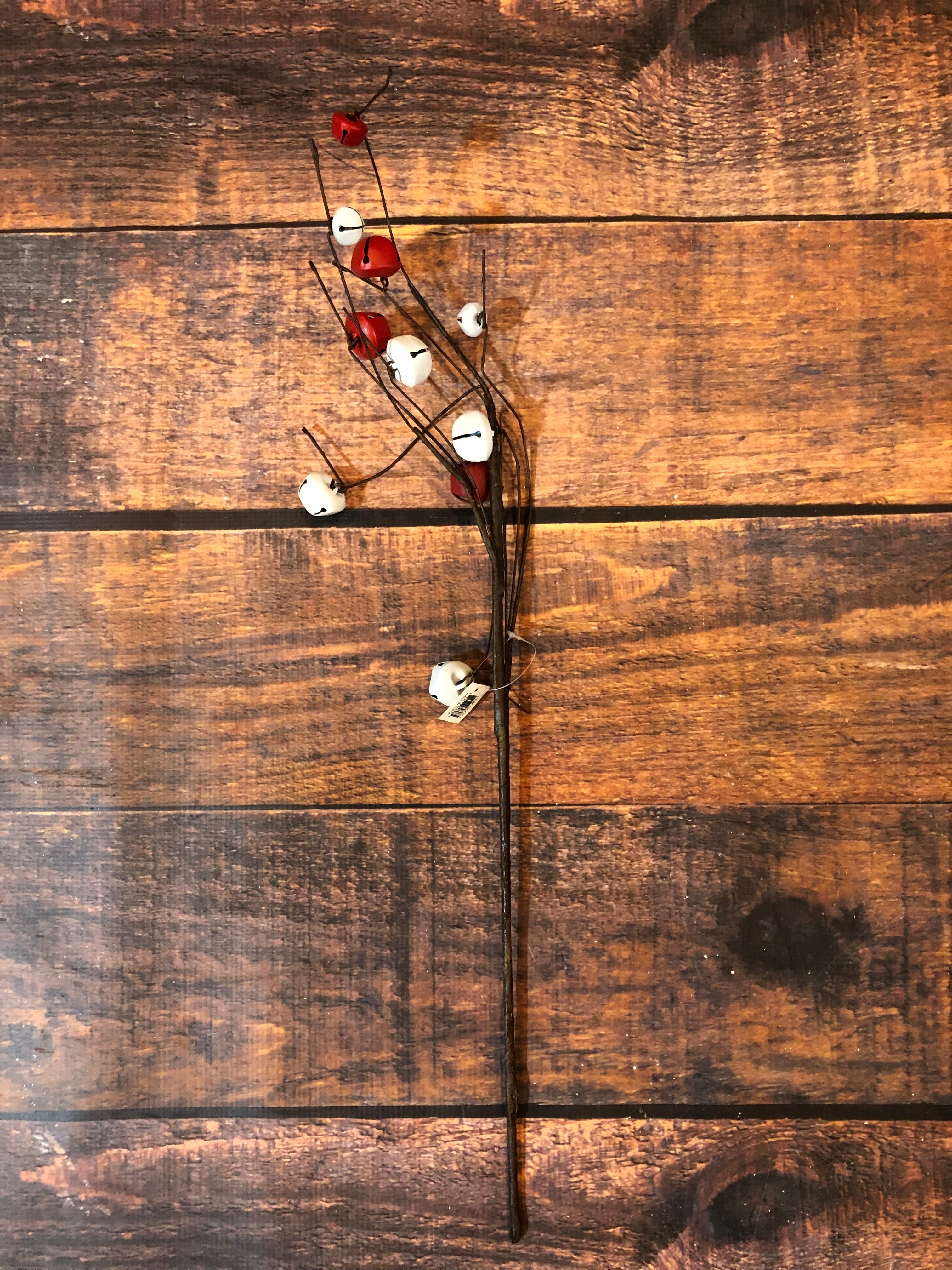 K Red and White Bell Stem