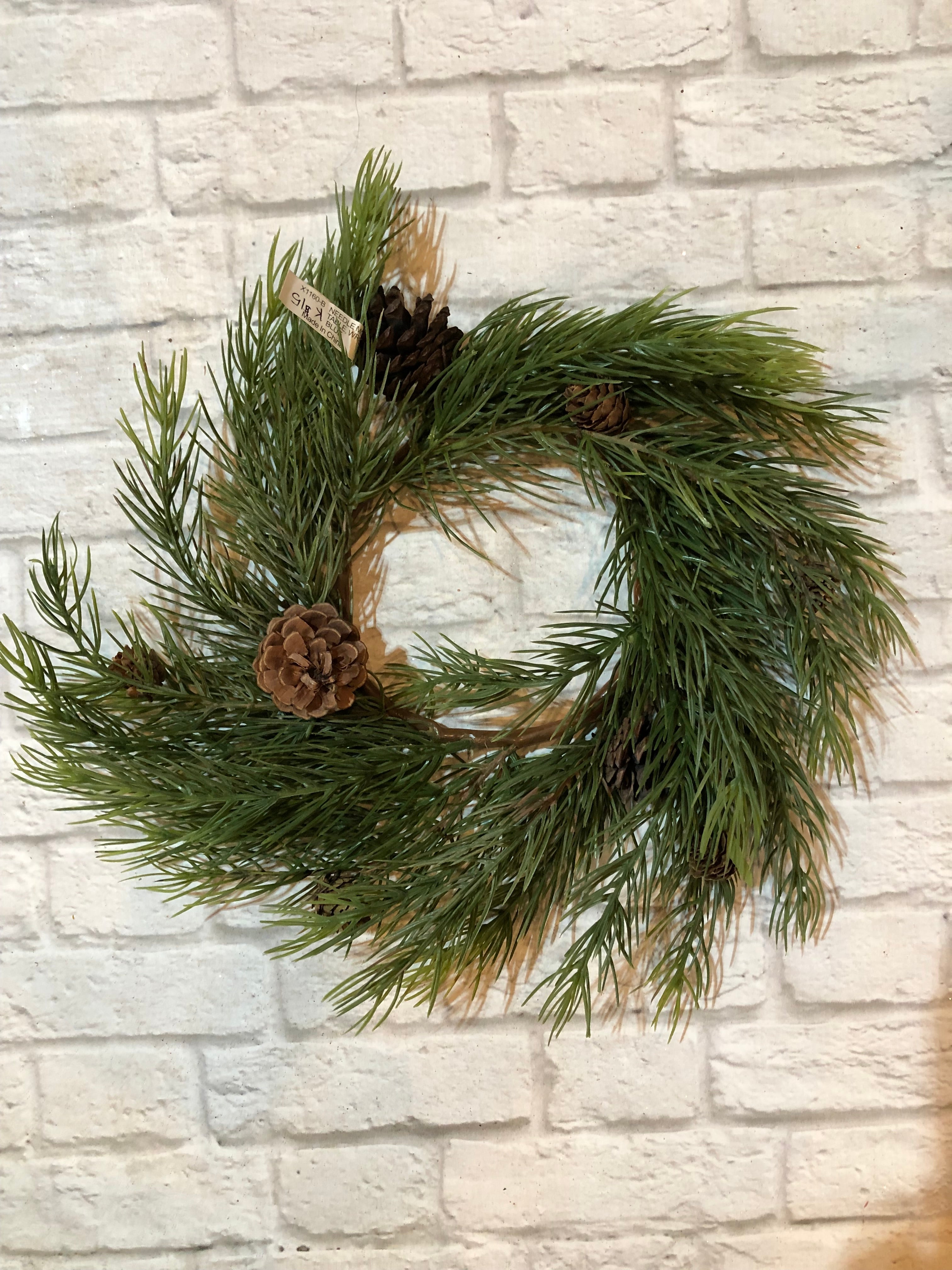 K Needle Table Wreath