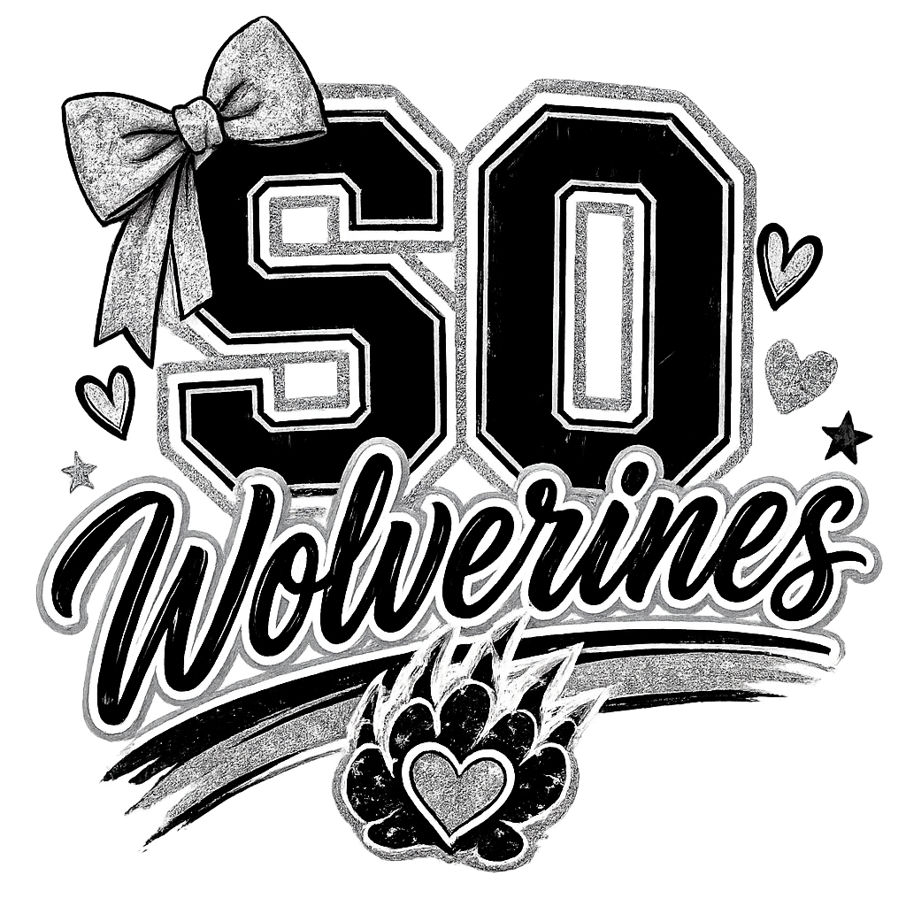 Wolverine Bow Paw Print