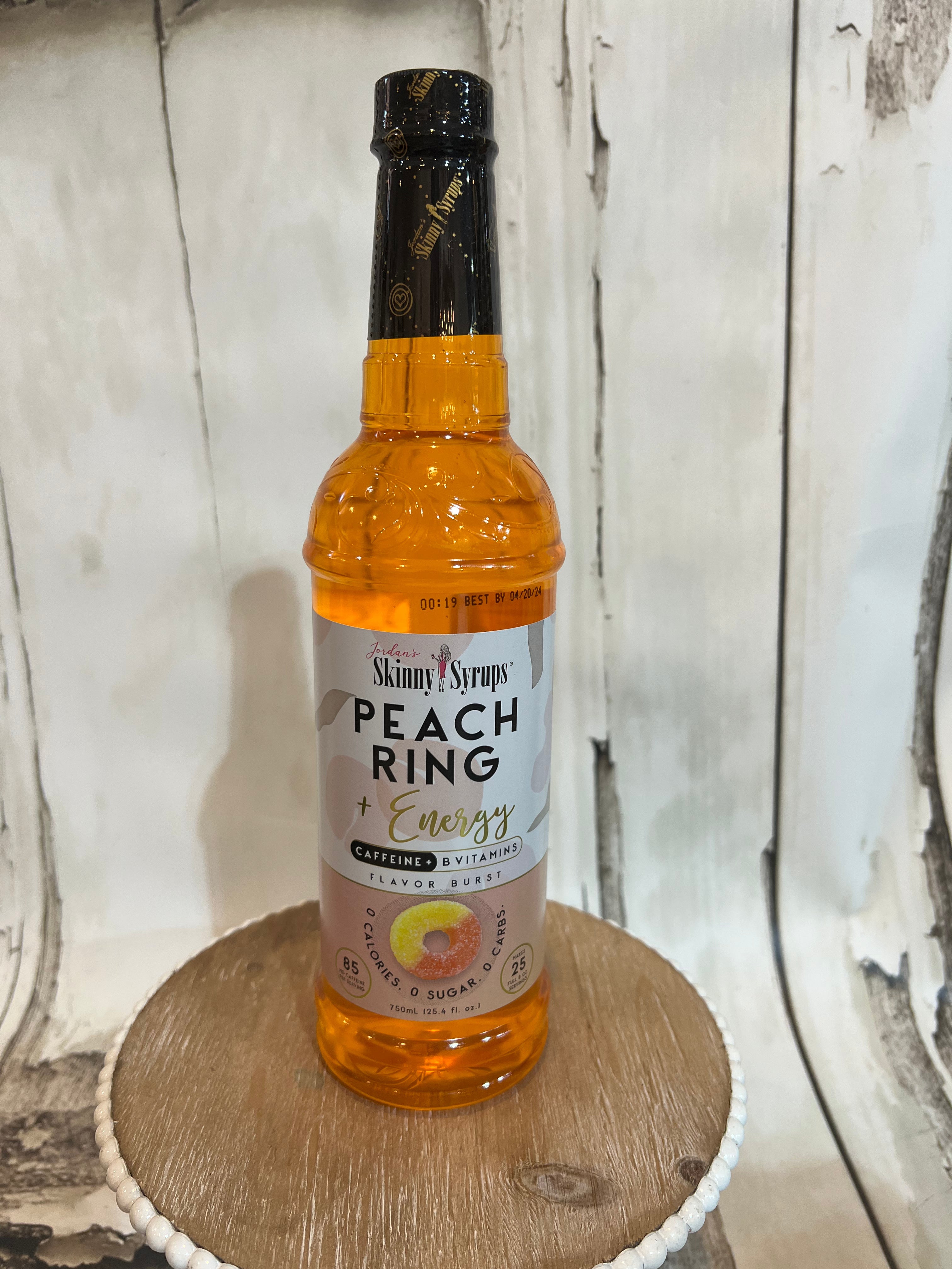 K Peach Ring + Energy Skinny Syrup