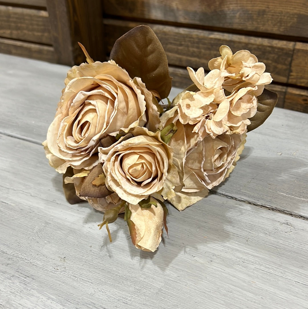 K 12.5” Dried Rose Bundle Beige