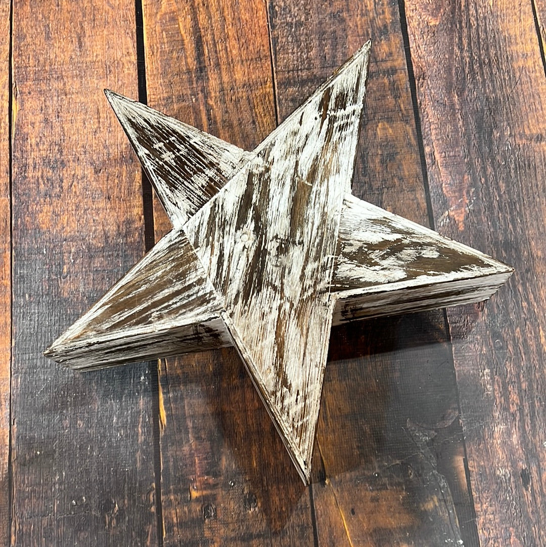 K 20” Solid Cedar Star