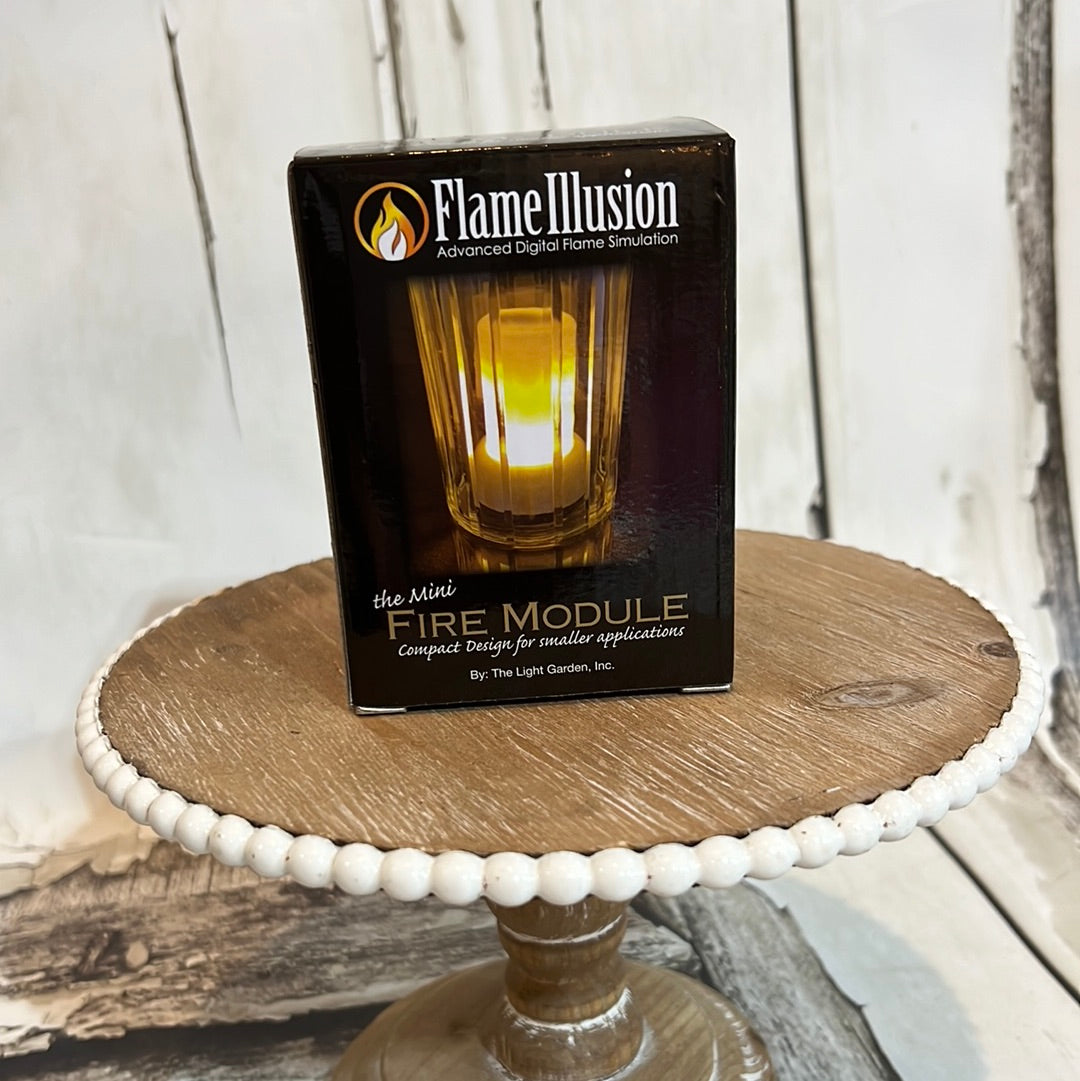 K Flame Illusion Mini Fire Module