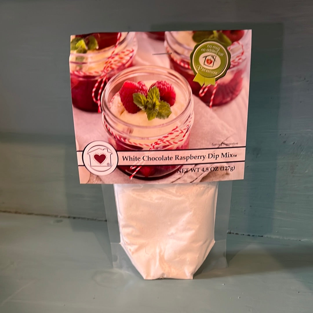 K White Chocolate Raspberry Dip Mix