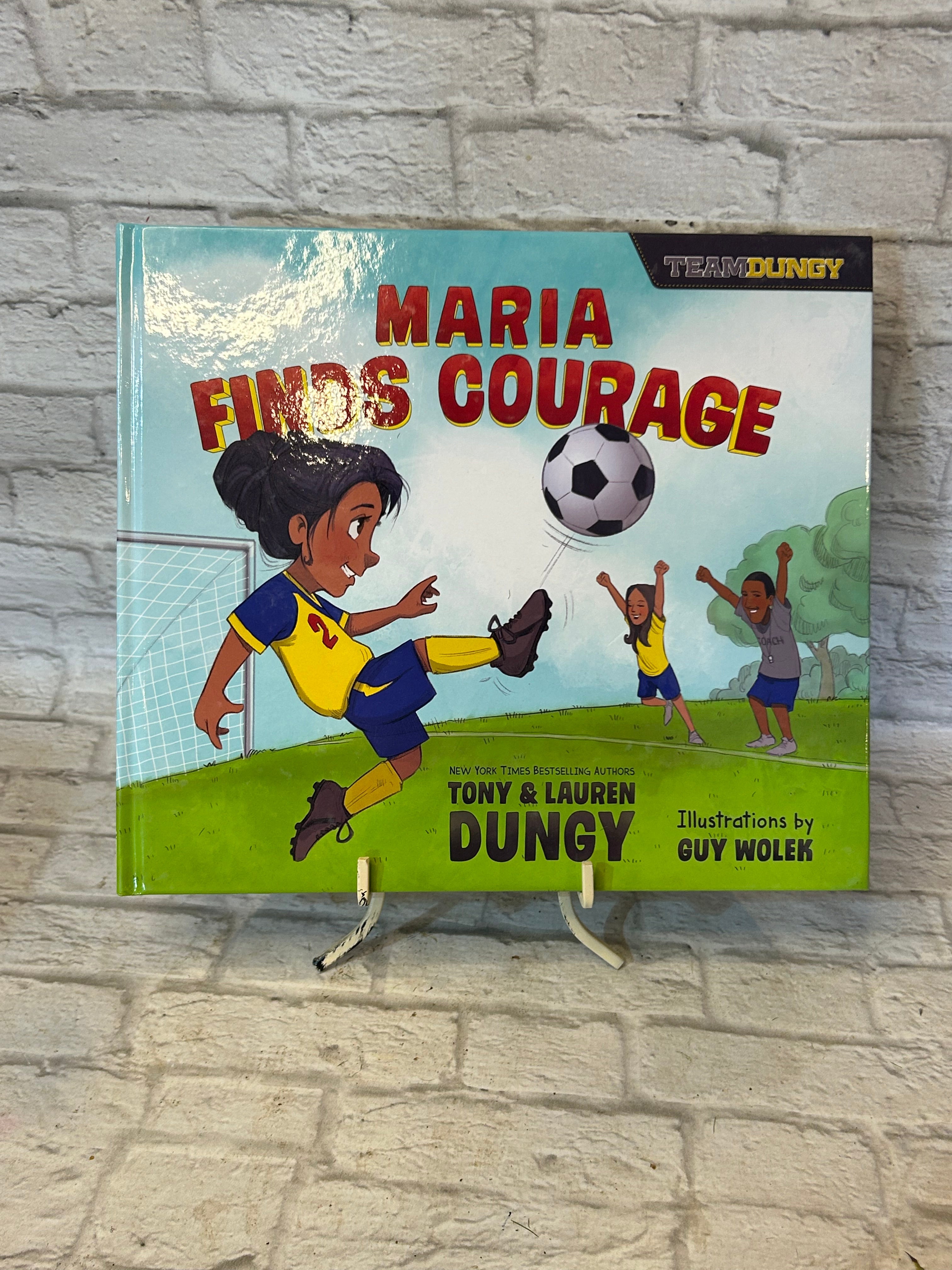 K Maria Finds Courage Book