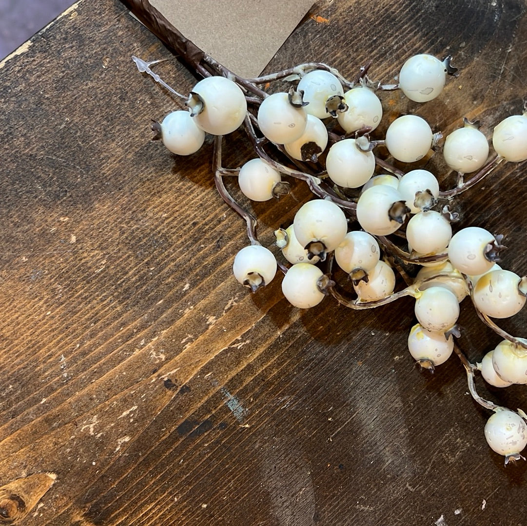 K 14” Crabapple White